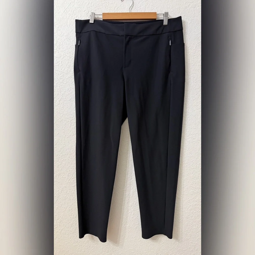 Athleta Stella Trouser Pants High Waist Pockets - 16 - Picture 2 of 15